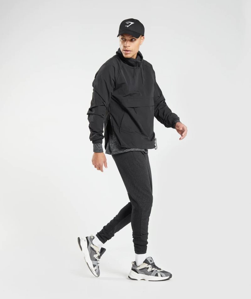 Men's Gymshark Retake Knit Jogger Black | CA 08DNA7